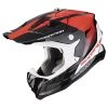 Fibra Casco Scorpion Vx-22 Air Attis Nero Rosso -Negozio al dettaglio Scorpions scorpion vx22 air attis rosso
